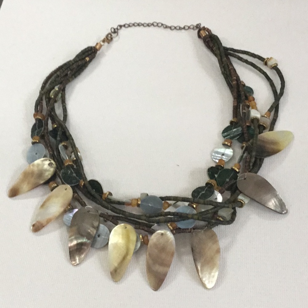 Boho/tribal necklace